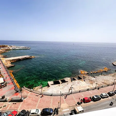 Elegant Oceanfront With Coastal Charm S11 * Sliema